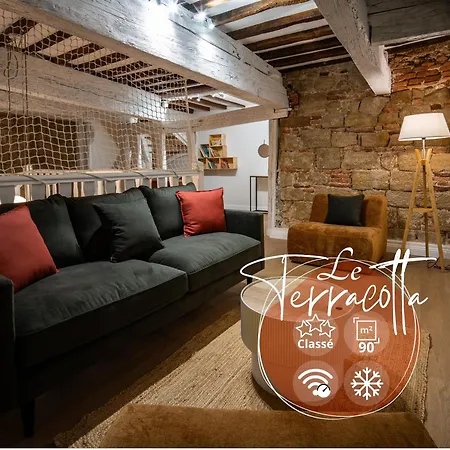 Appartement Le Terracotta - Grand Triplex Climatise, Calme *