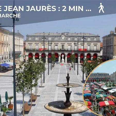 Le Terracotta - Grand Triplex Confort & Chaleureux Appartement Castres (Tarn)